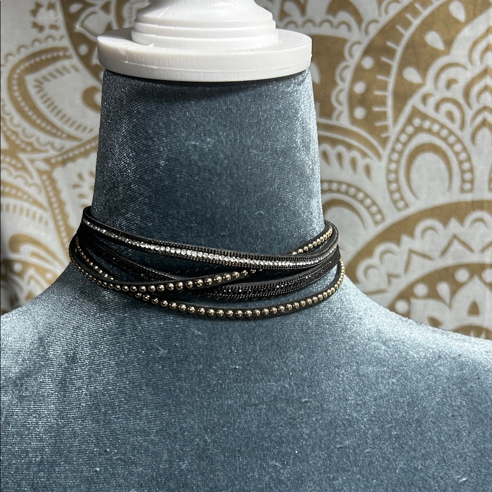 Choker Necklace or multi wrap bracelet